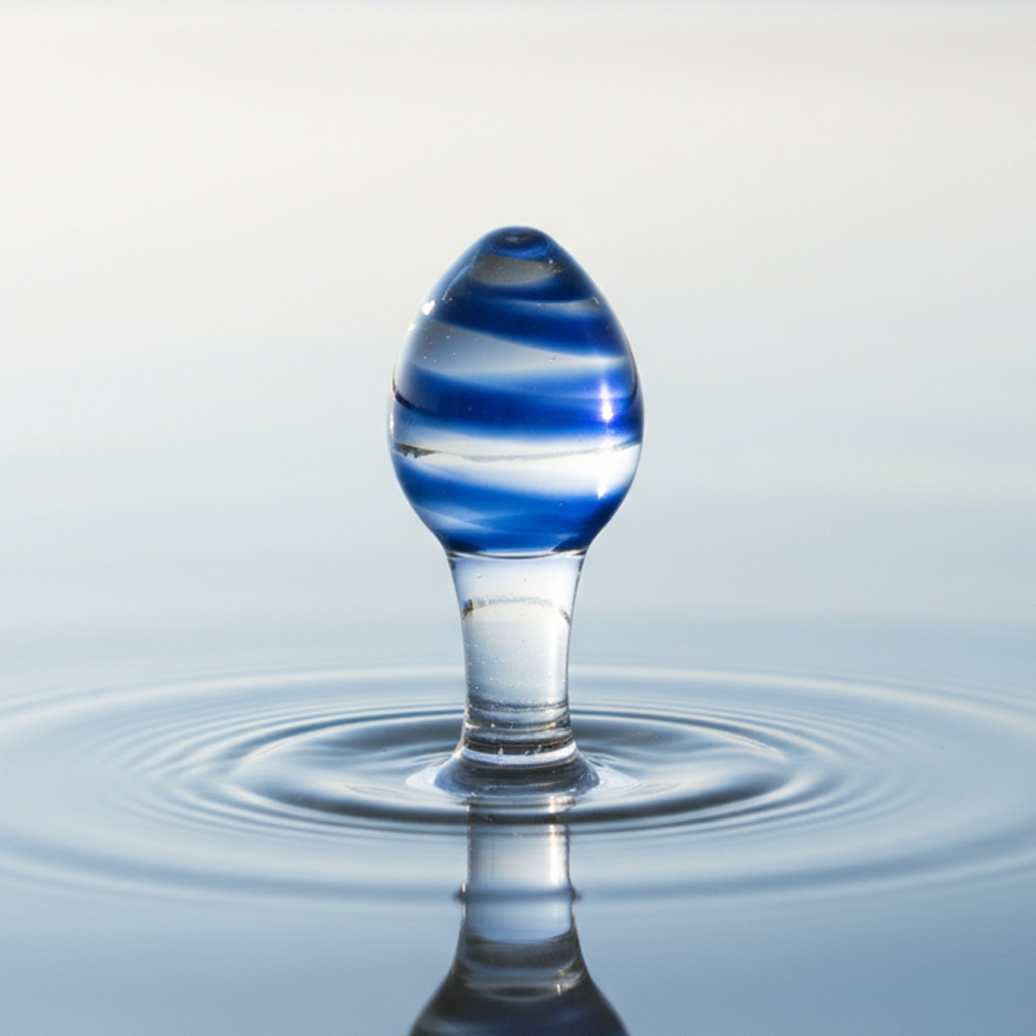 Glas Analplug