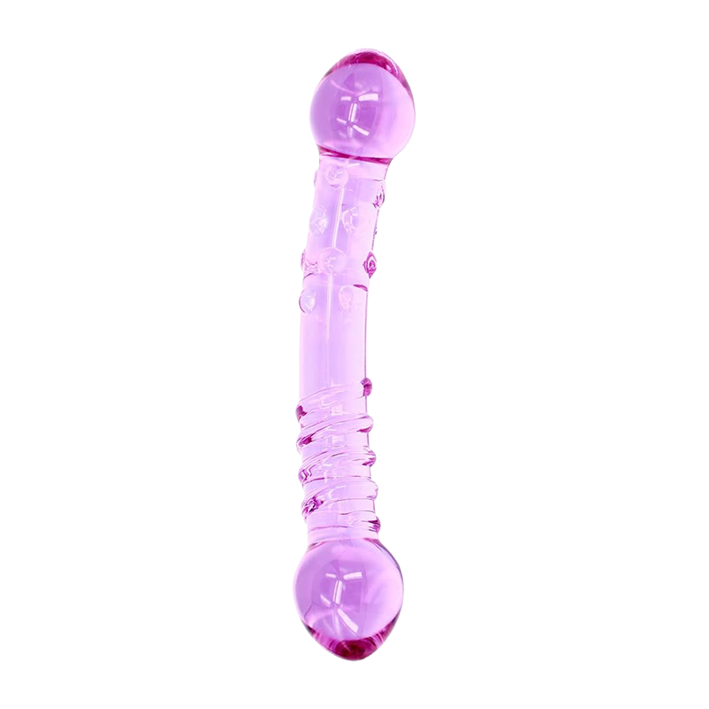 Purple Rain Glas-Dildo