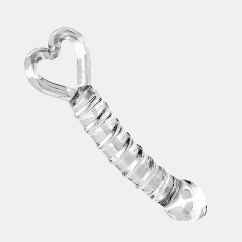 Herz Glas Dildo