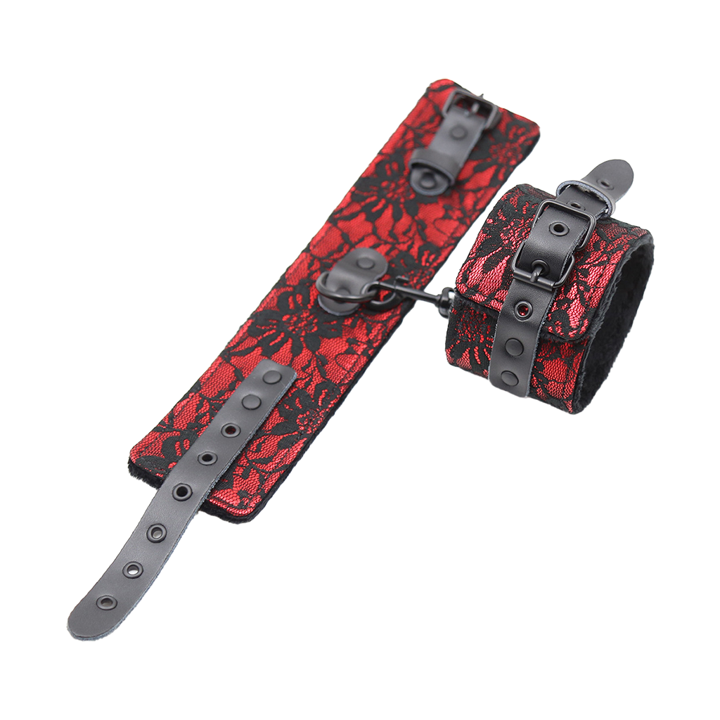 Rote Sirenen-Handschellen