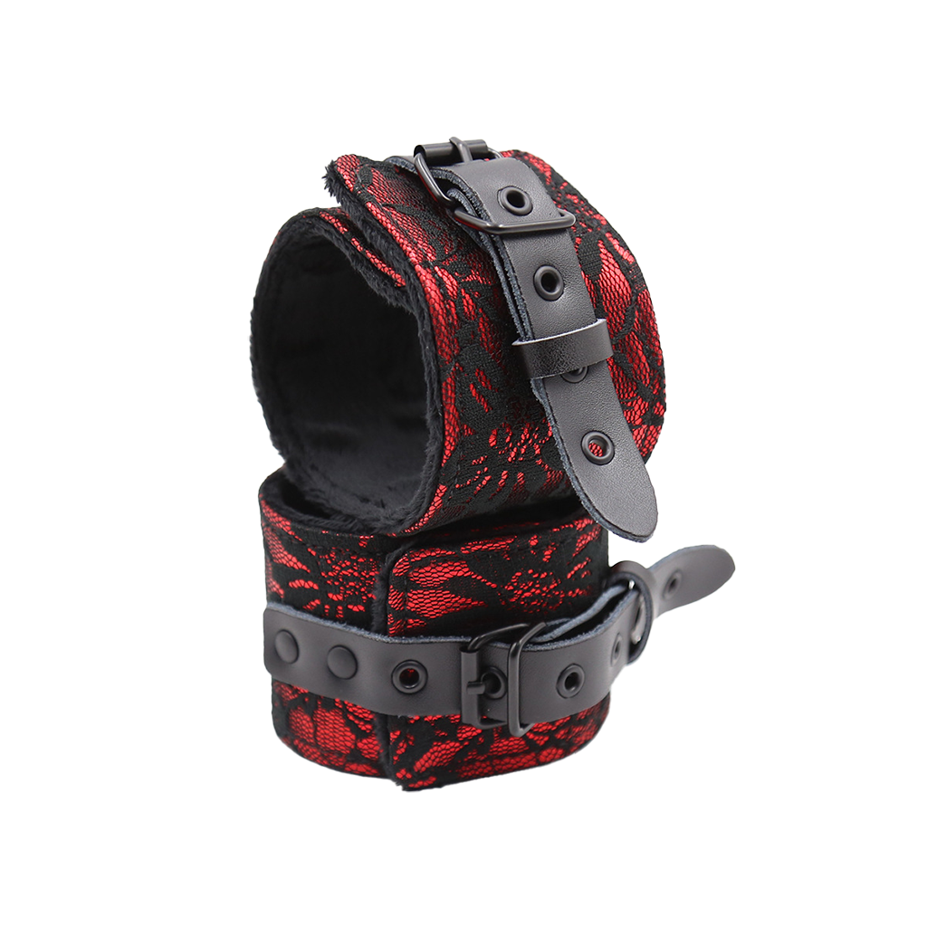 Rote Sirenen-Handschellen