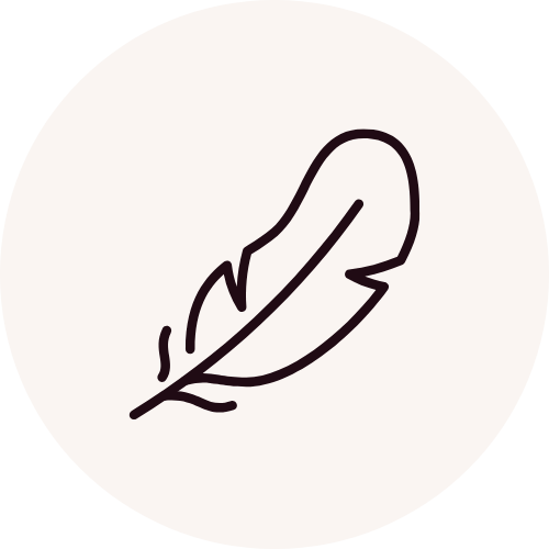 Feather icon