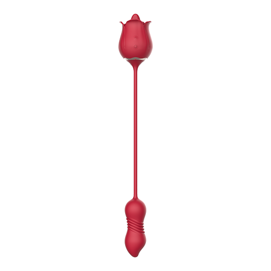 Rose Vibrator in red